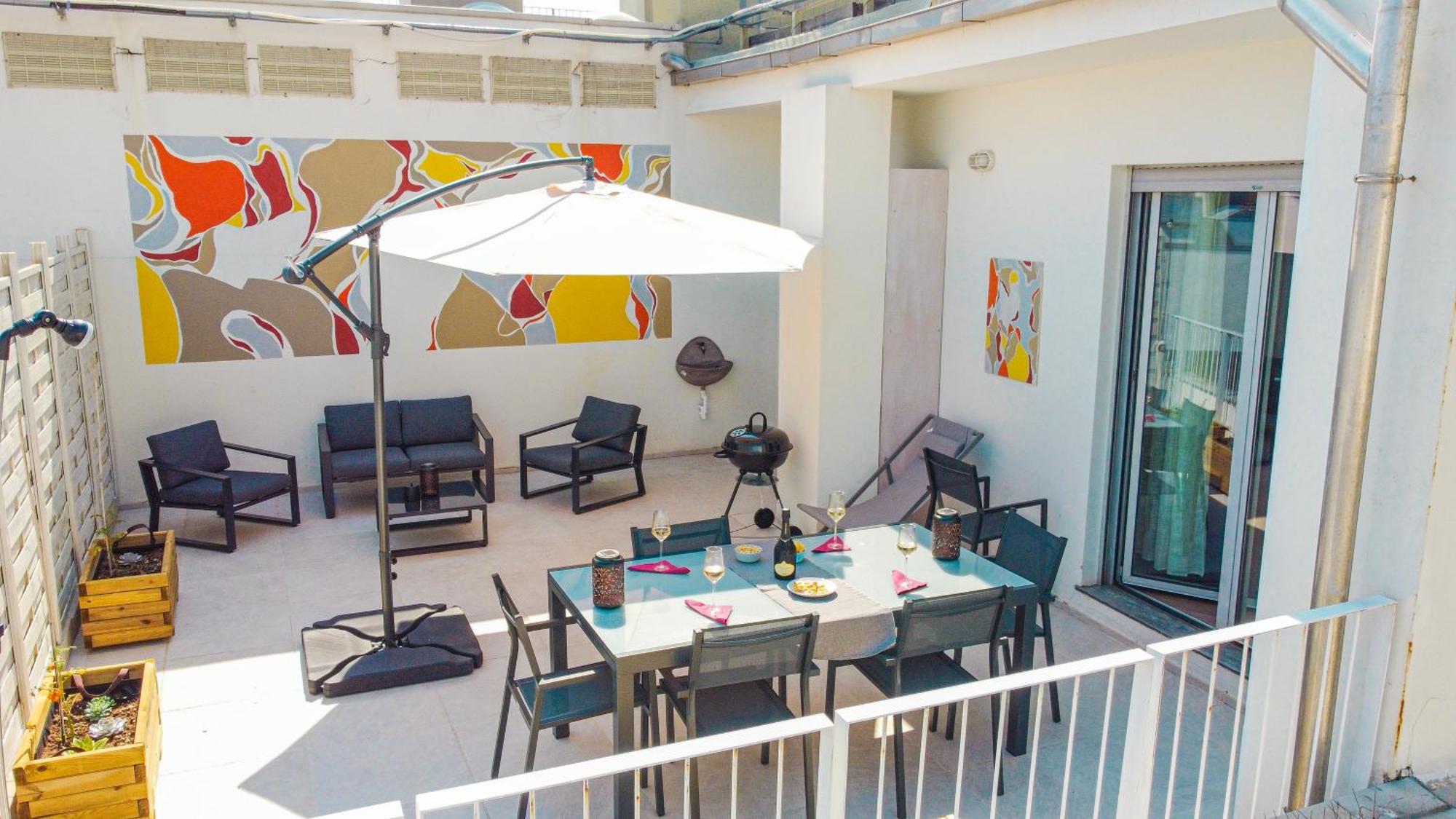 Attico Luxury Con Parcheggio E Terrazza Vista Mozzafiato Apartment Genoa Room photo