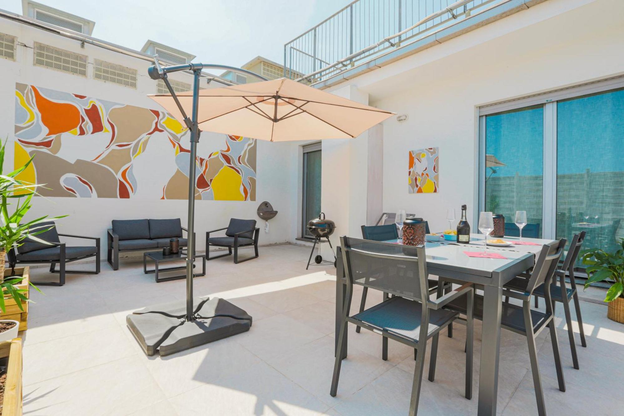 Attico Luxury Con Parcheggio E Terrazza Vista Mozzafiato Apartment Genoa Room photo